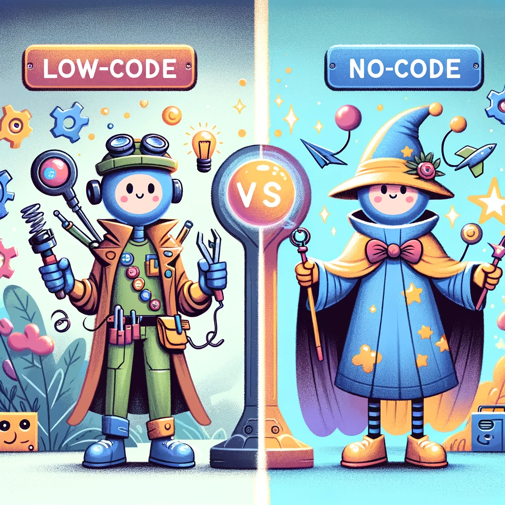 Low-Code vs. No-Code: Navigating the Automation Labyrinth with a Pinch of Humor